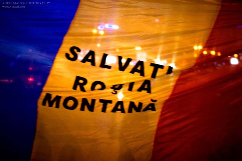 Bucuresti proteste Rosia Montana Universitate 33