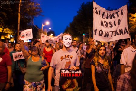 Bucuresti proteste Rosia Montana Universitate 37