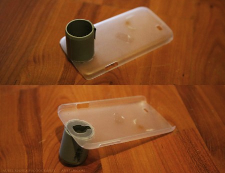 DIY microscope adapter for smartphone 1