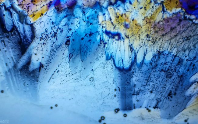 Gallery Ice crystals under polarized light microscope 04