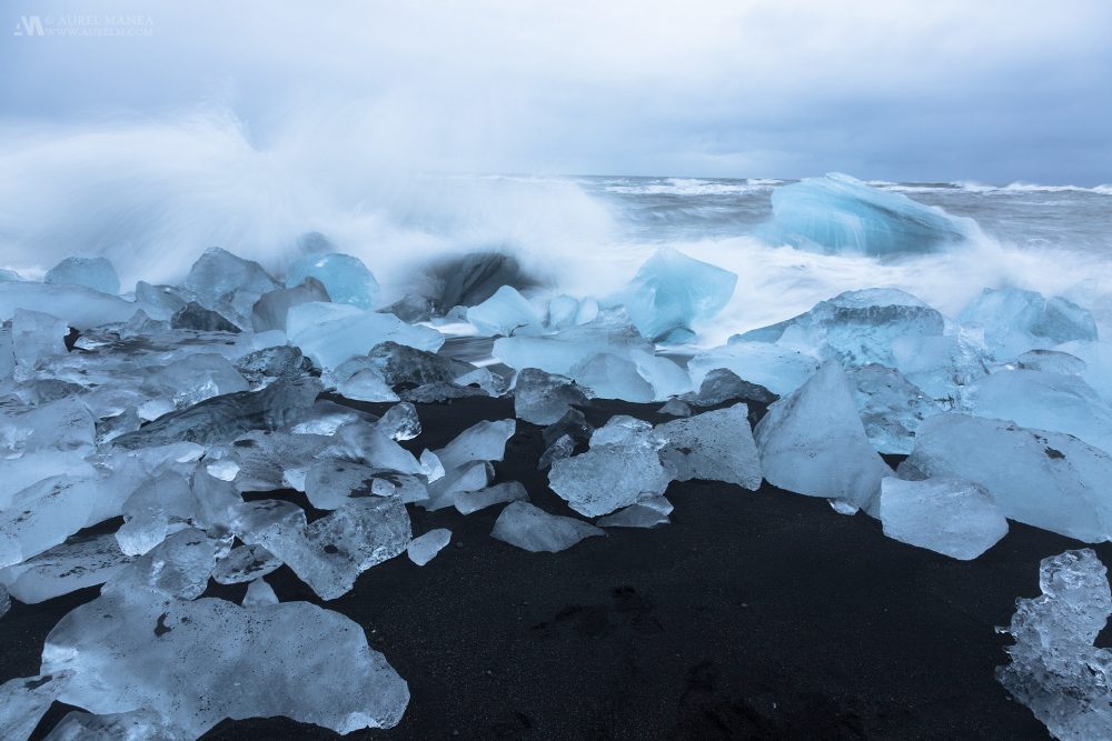 Gallery Iceland ice on the shore in Jokulsarlon 01
