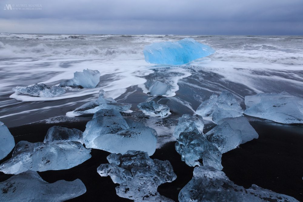 Gallery Iceland ice on the shore in Jokulsarlon 09