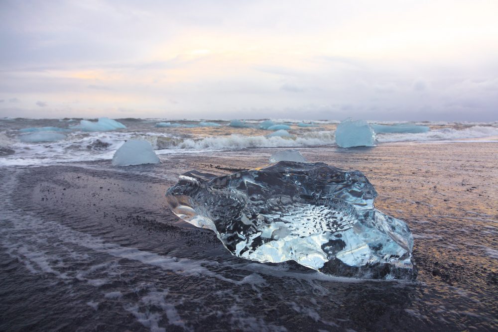 Gallery Iceland ice on the shore in Jokulsarlon 15