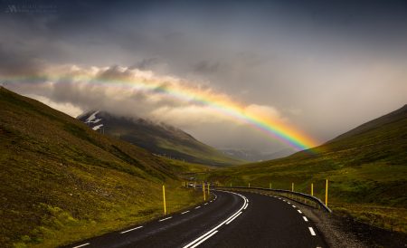 Gallery rainbow in northern Iceland 01