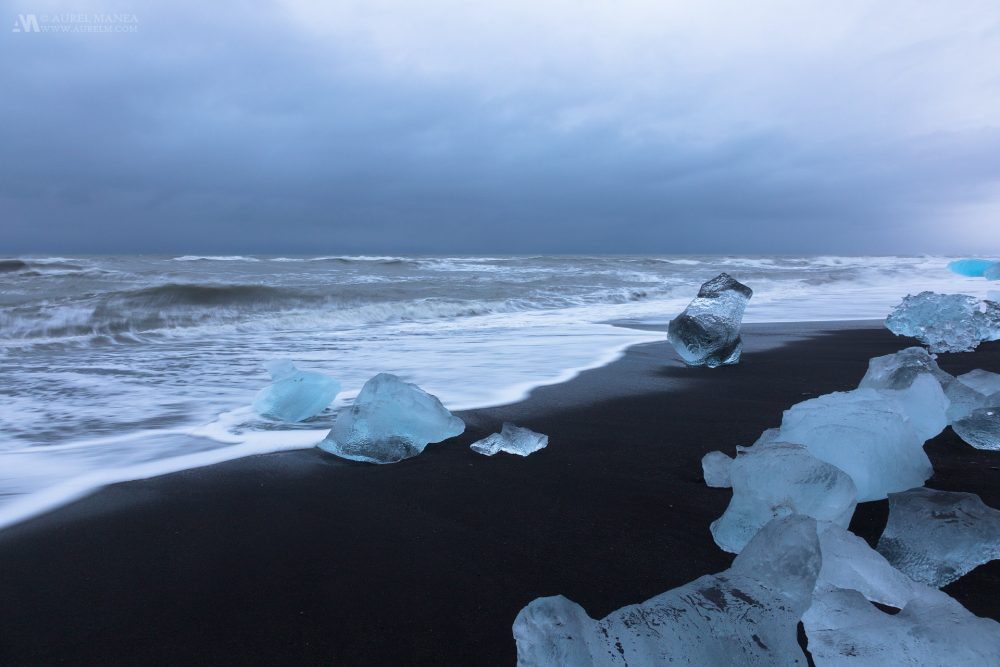 Gallery Iceland ice on the shore in Jokulsarlon 02