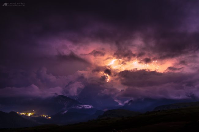 Gallery Lightning Storm in Dolomites 01