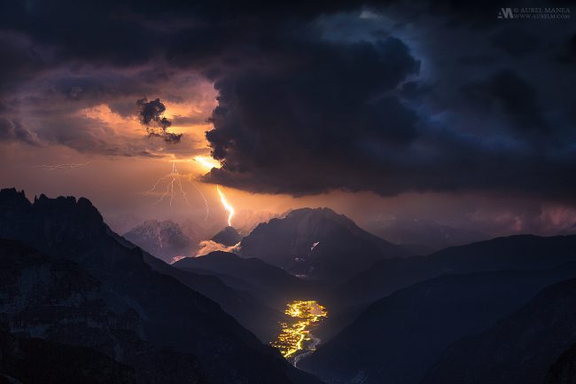 Gallery Lightning Storm in Dolomites 02